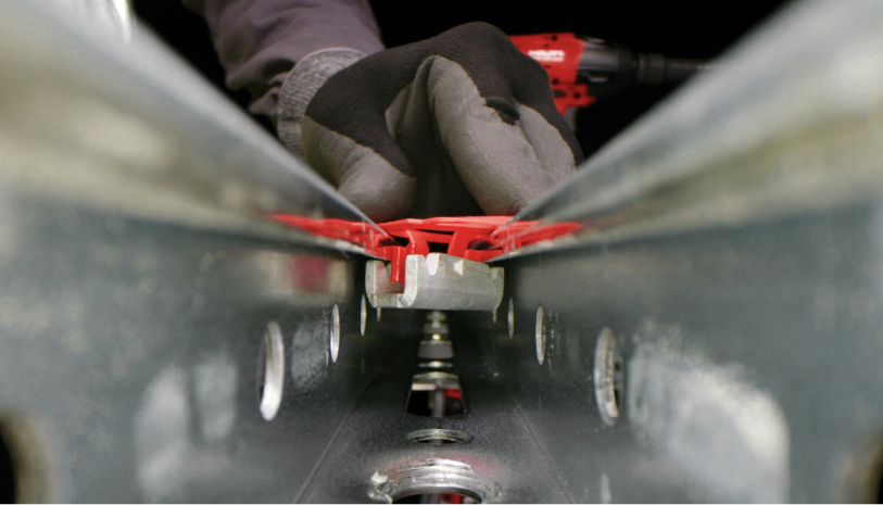 hilti solutions for MT componenets shown in a video