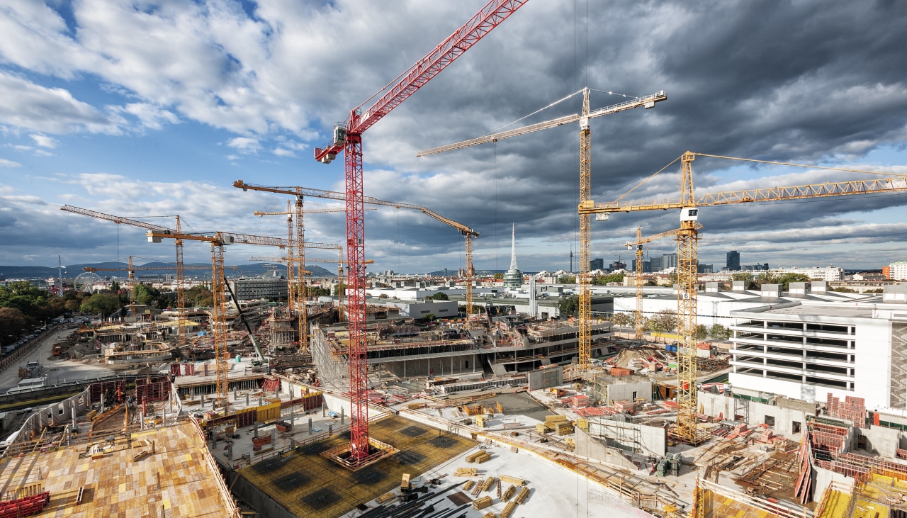 image of a construction building site