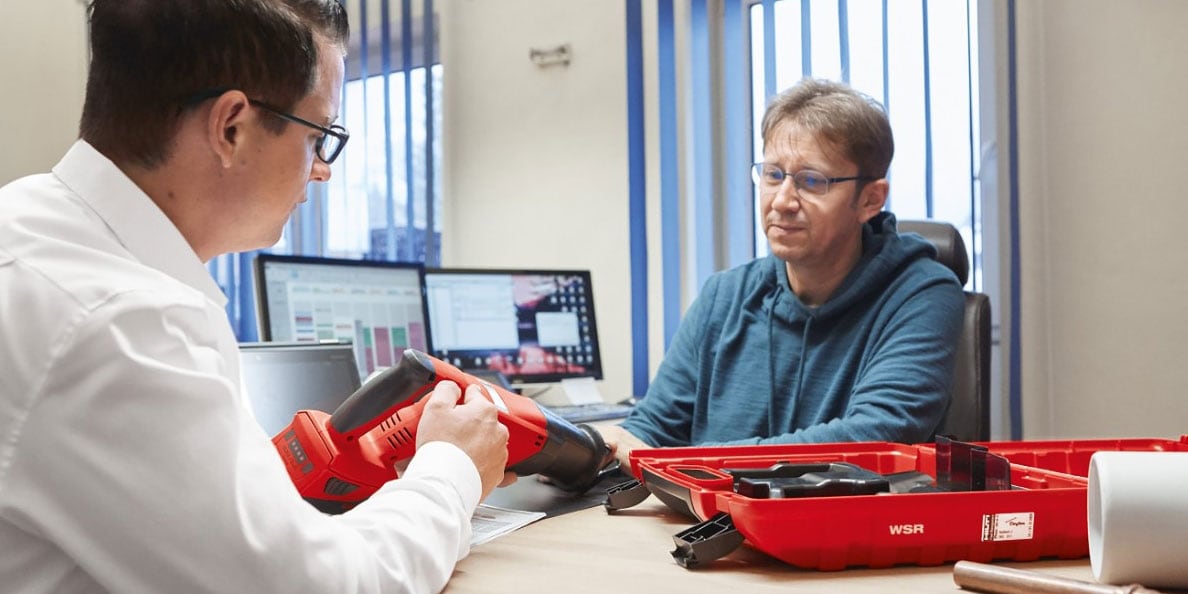Tool downtime rectified quickly and easily.