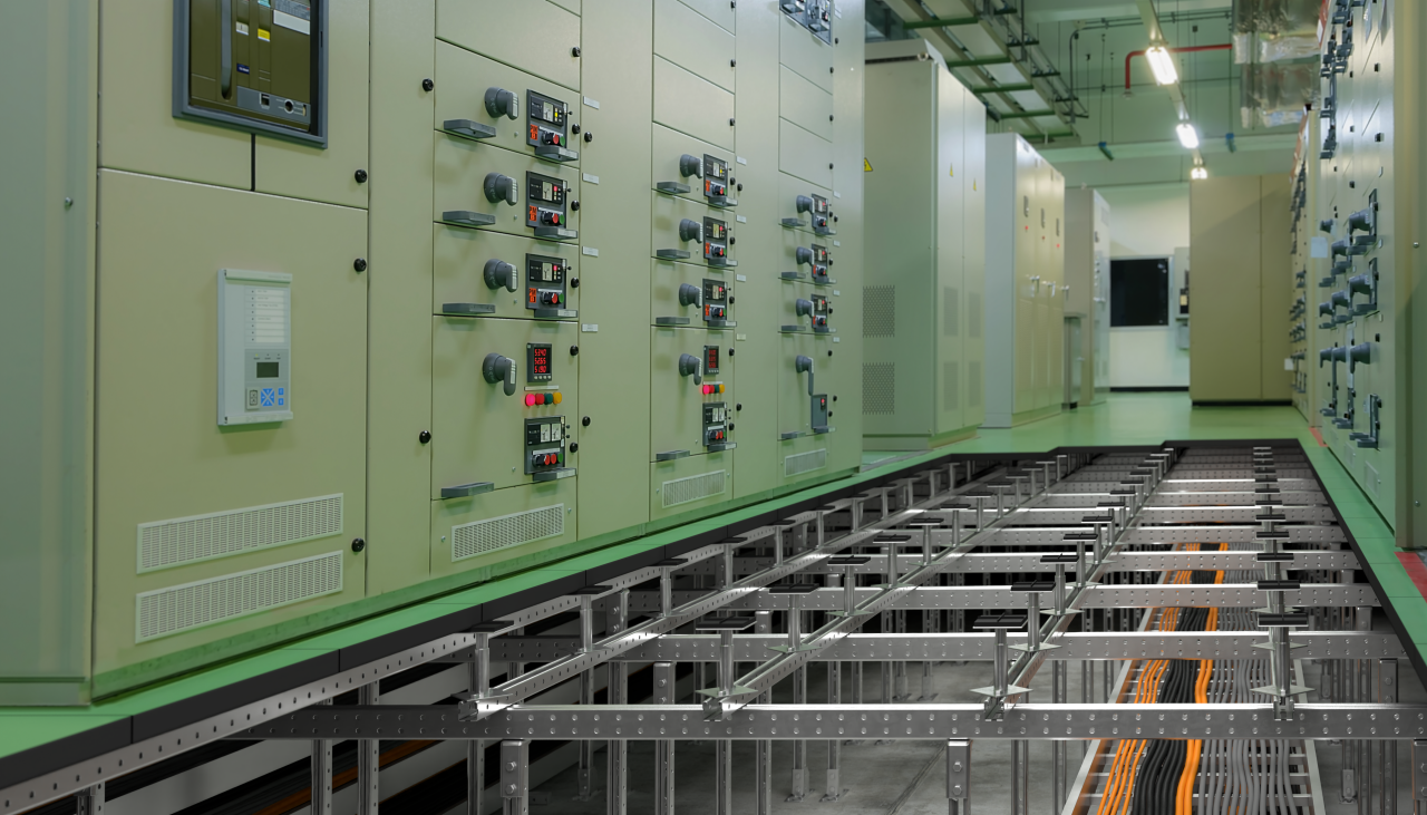 image of an electrical room