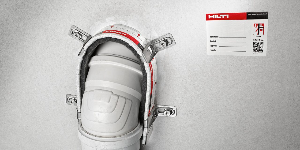 Firestop Collar Endless Elbow