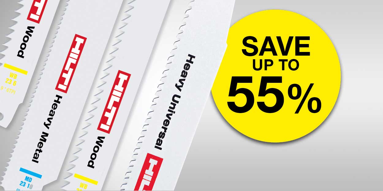 image of Hilti recip blades