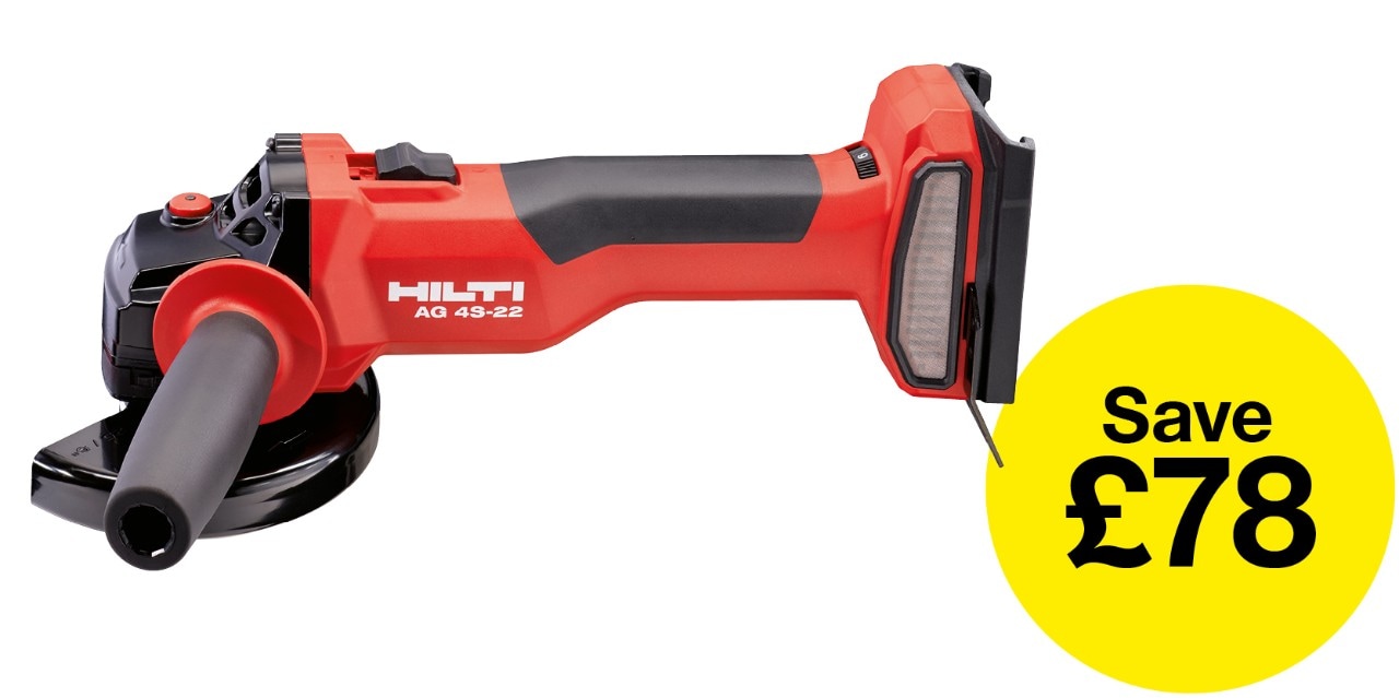 Hilti angle grinder