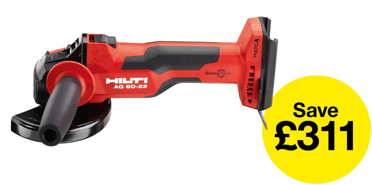 Hilti angle grinder