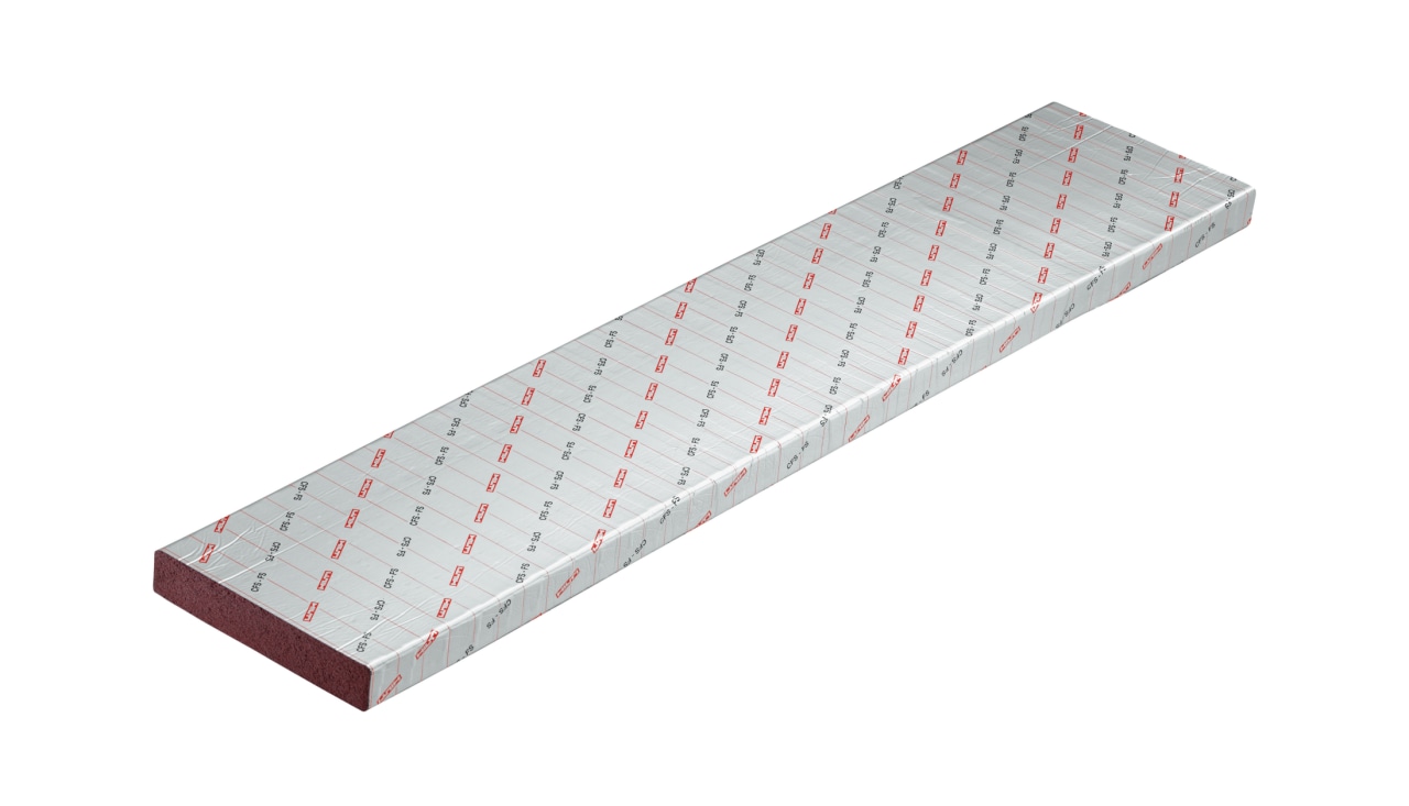 Hilti firestop flex seal displayed