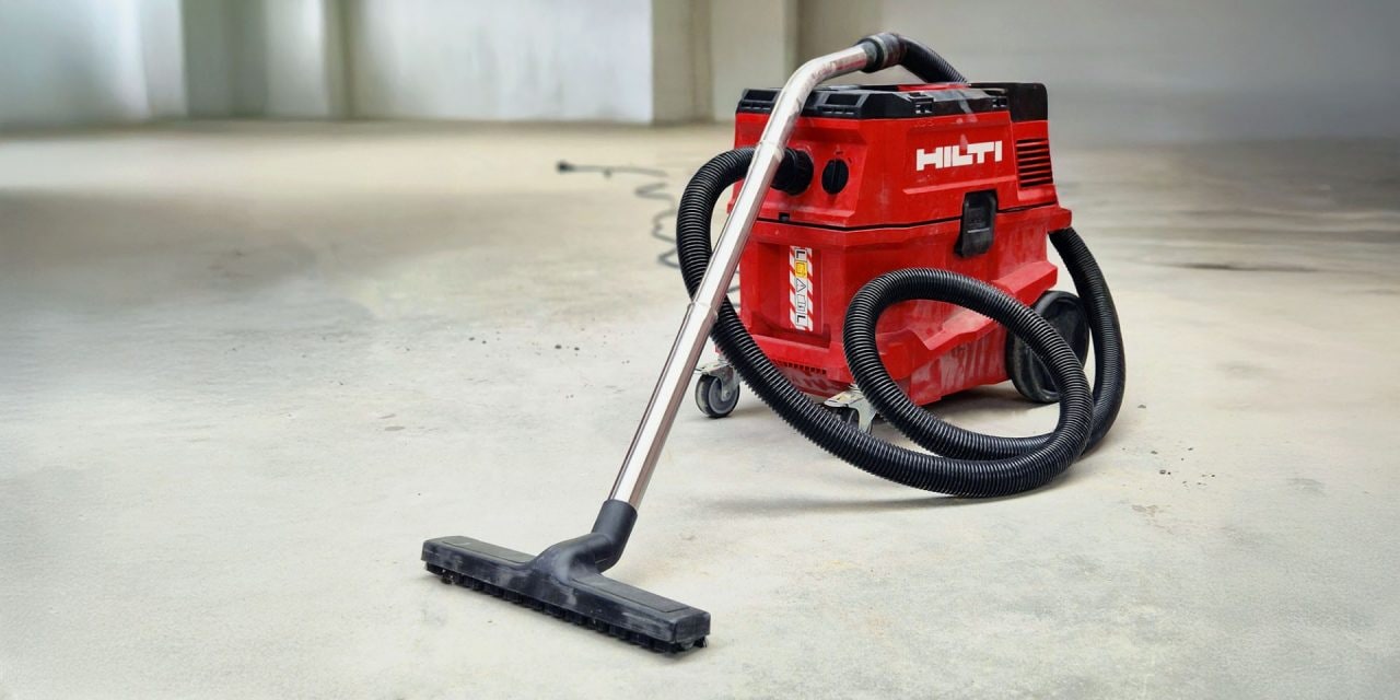 red hilti vacuum cleaner