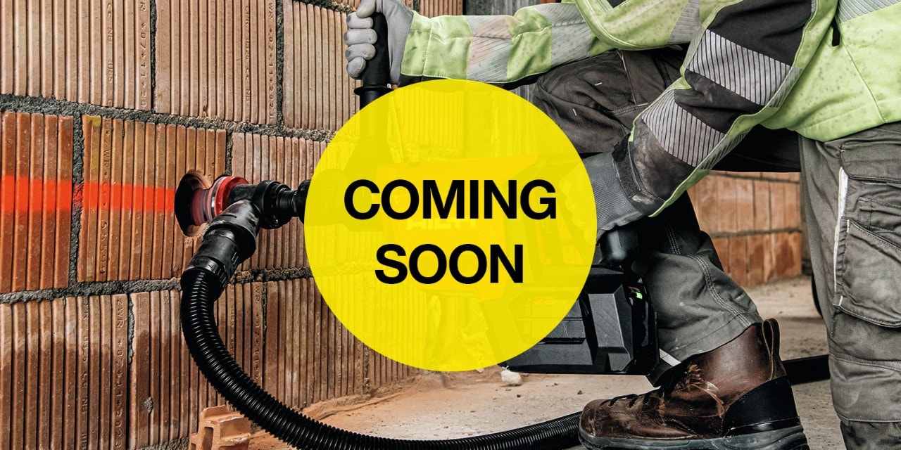 PERSON USING HILTI DIAMOND CORE DRILL