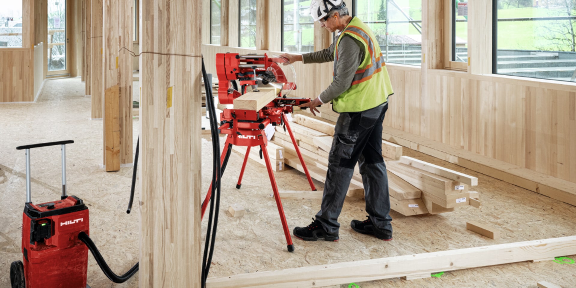 Essential carpentry tools and products for joiners from Hilti