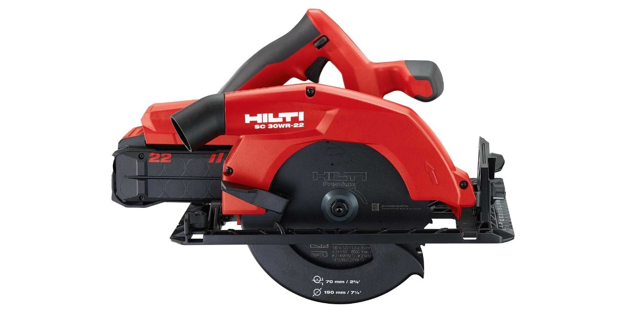 Hilti cordless worm drive saw 2025
