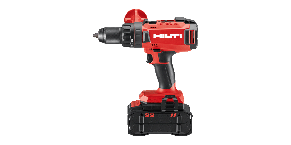 Hilti drill driver displayed