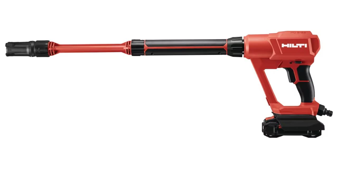 Hilti pressure washer displayed