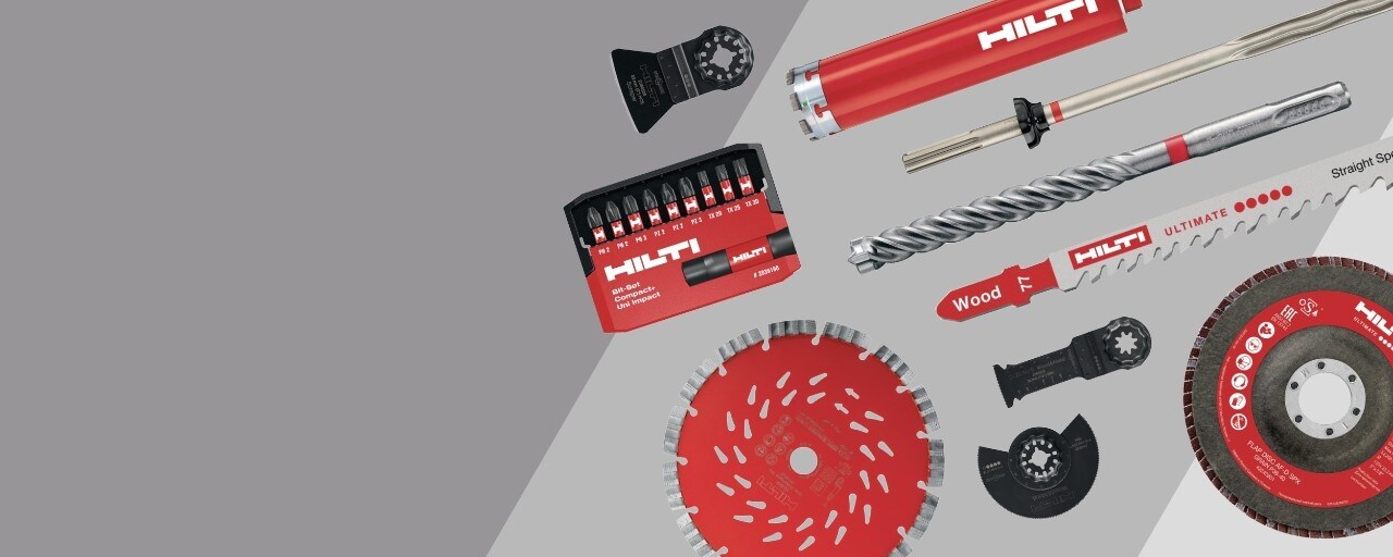 IMAGE SHOWING HILTI INSERTS