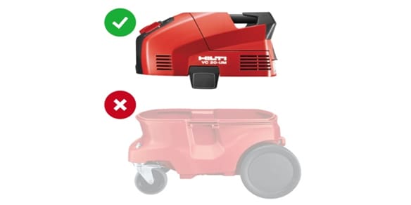 repair packaging instructions for vaccum cleaners explained