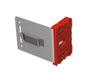 MFT-VSI M Brackets Medium stainless steel bracket with pre-mounted isolator for installing ventilated façades on buildings with high thermal efficiency and fire compliance requirements