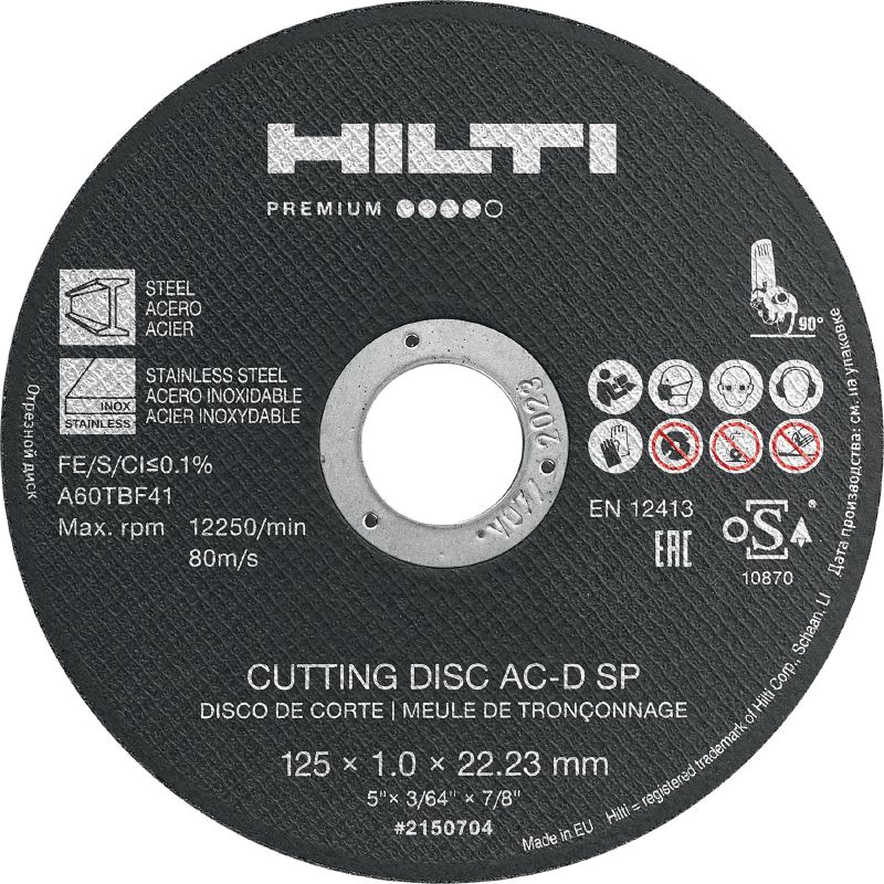 SP Metal cutting discs - Cutting Abrasive Discs - Hilti United Kingdom