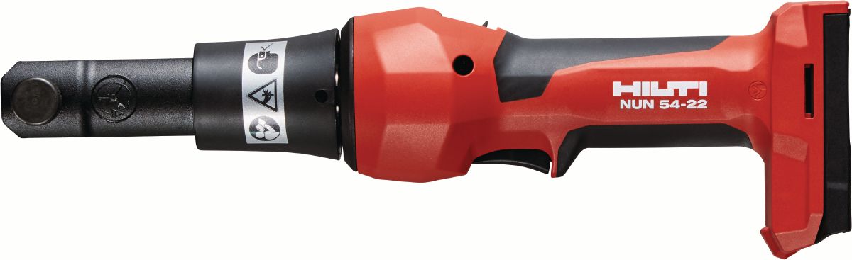 NUN 54 22 cordless 6 Ton cable crimper and cutter Pipe press tools cutters and crimpers Hilti GB