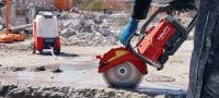 DSH 700-22 battery cut-off saw (rear handle) heavy-duty, rear-handle battery-powered cut-off saw for concrete, metal and masonry (Nuron battery platform) Applications 4
