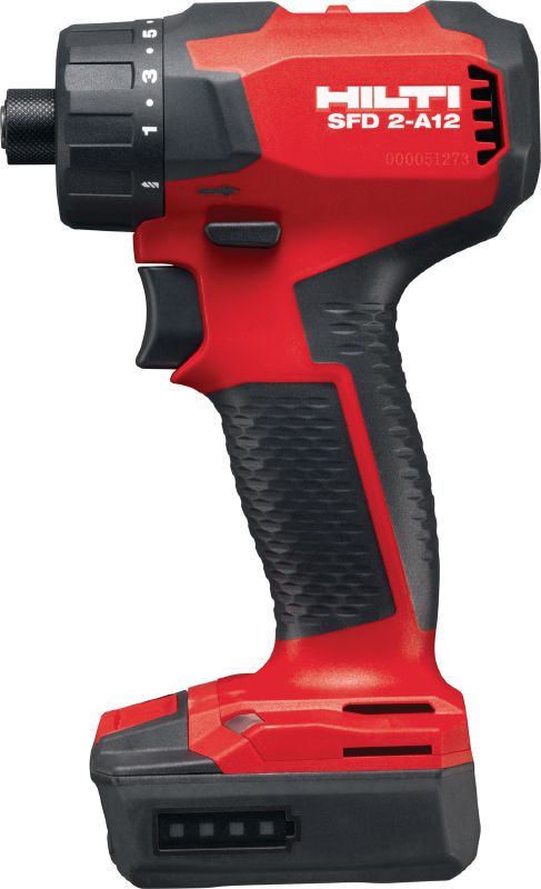 SFD 2-A12 Cordless screwdriver Subcompact-class 12V brushless 1/4 hex drill driver for when you need compactness and efficient screw driving while protecting your materials