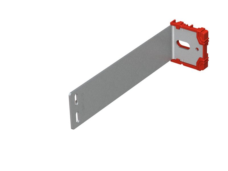 MFT-VSI S Brackets Small stainless steel bracket with pre-mounted isolator for installing ventilated façades on buildings with high thermal efficiency and fire compliance requirements
