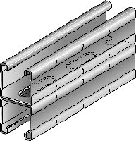 MQ-41 D channel Galvanised MQ installation double channel for medium-duty applications