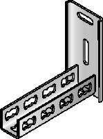 MQP-E Channel foot Galvanised channel foot for fastening lift doors