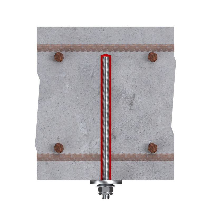 HIT-Shear strengthening kit Structural strengthening kit for shear deficient concrete, including HIT-RE 500 V4 epoxy mortar and installation instructions Applications 1