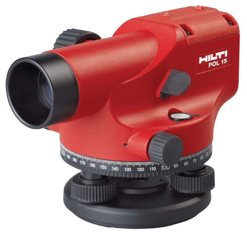 POL 15 Optical level Optical level for everyday levelling tasks with 28x magnification
