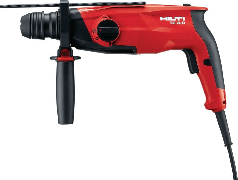 TE 3-C Rotary hammer Powerful pistol-grip, triple-mode SDS Plus (TE-C) rotary hammer with chipping function