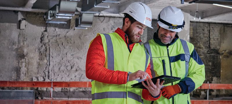Calculation service Design and calculation for MEP support structures provided by specialised Hilti Engineers