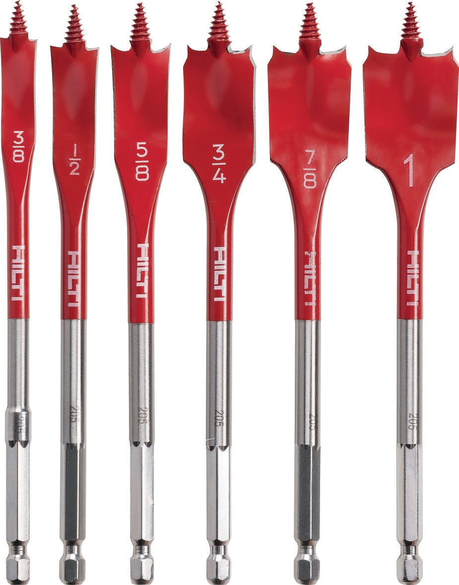 WDBS Spade bit set Metal, wood and other material drill bits Hilti GB