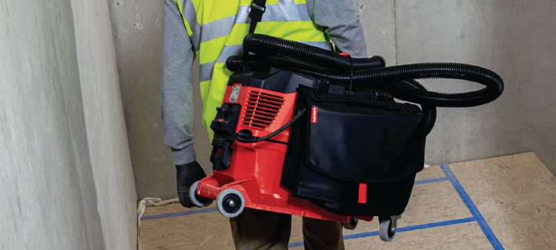 VC 20M-X M-Class dust extractor Powerful dust extractor for connection with power tools and jobsite clean ups (wet & dry), 15l tank Applications 1