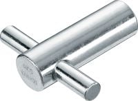 HCX-R cast-in socket (stainless steel, A4) Stainless steel cast-in socket for fastening louvres and cladding to concrete, MEP services, or access walkways for tunnels in highly corrosive environments