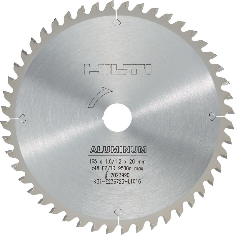 Non-Ferrous metal circular saw blade Premium circular saw blade for straight cutting in non-ferrous metal and ferrous/non-ferrous mixes