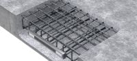 HAC-V Front-of-slab reinforcing bar channel cast-in anchor channels for front-of-slab applications Applications 3