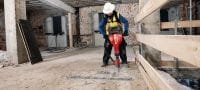 TE 2000-22 Cordless jackhammer Powerful and light battery-powered breaker for concrete and other demolition work (Nuron battery platform) Applications 4