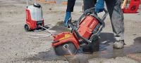 DSH 700-22 battery cut-off saw (rear handle) heavy-duty, rear-handle battery-powered cut-off saw for concrete, metal and masonry (Nuron battery platform) Applications 3