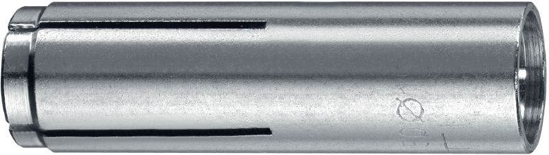 HKD-ER SS Drop-in anchor Corrosion-resistant, manual-set drop-in anchor for outdoor use (stainless steel, no lip)