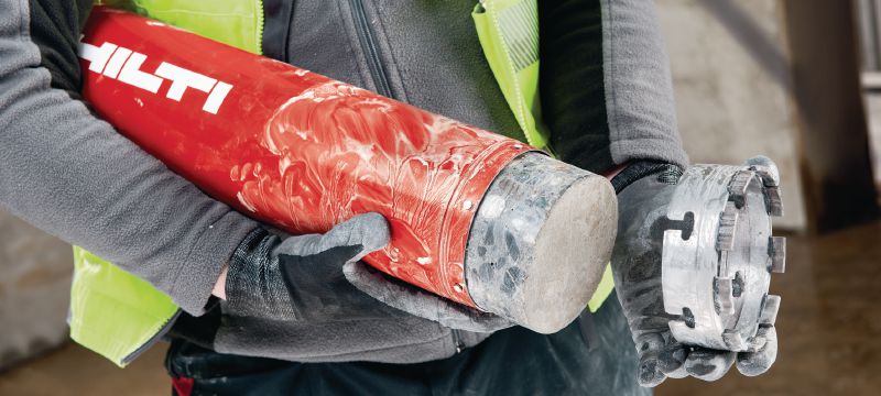 X-Change core bit barrel (BI) X-Change barrel (incl. Hilti BI quick-release connection end) Applications 1