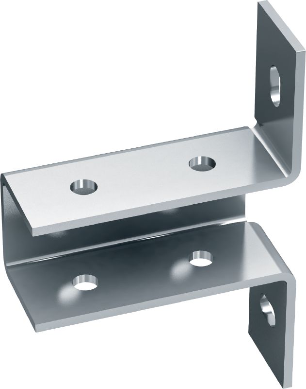MQP-L Standard galvanised rail support for fastening MQ strut channels to concrete substructures