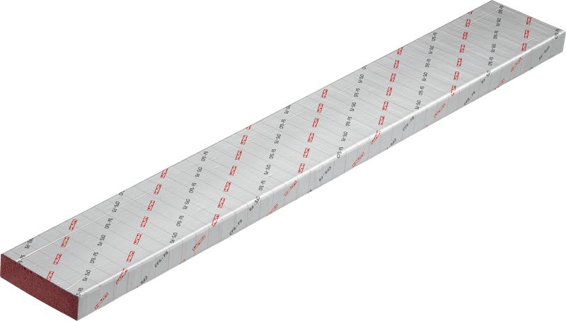 CFS-FS firestop Flexible Seal Stackable foam strips of intumescent firestop, for creating fire barriers in large openings with cables, cable trays, combustible and non-combustible pipes