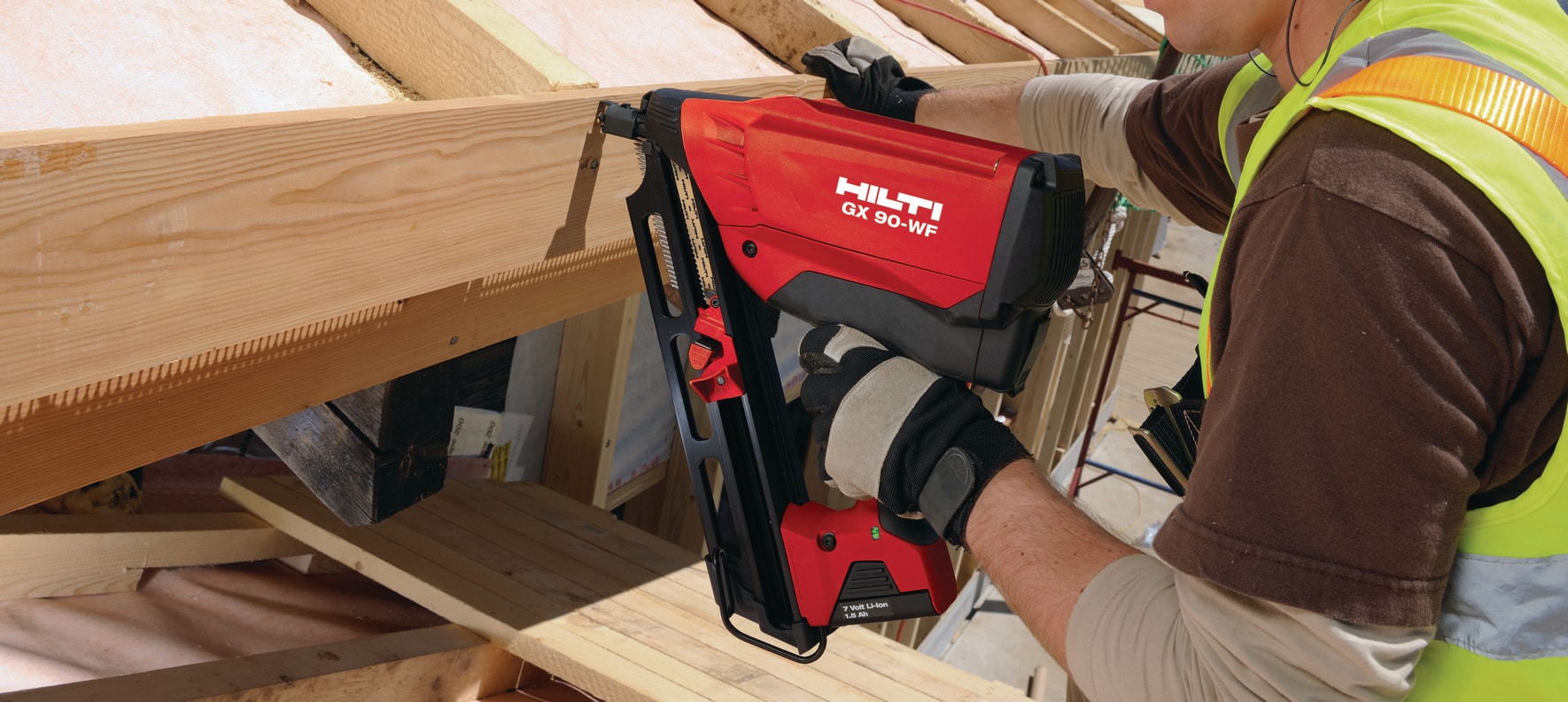 Hilti cordless top framing nailer