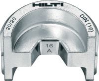 12T DIN dies for aluminium 12-Ton DIN dies for aluminium lugs and connectors up to 300 mm²