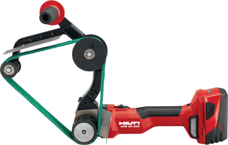 GTB 6X-A22 Cordless tube belt sander 