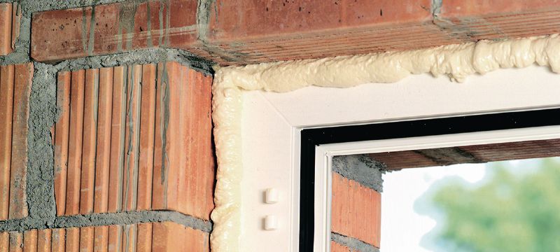 CF-I ECO+ insulating foam Universal foam for air-sealing, filling and insulating joints, gaps and cracks Applications 1