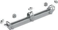 MQI-AT Galvanised steel beam connector for fastening MQ strut channels directly to steel beams