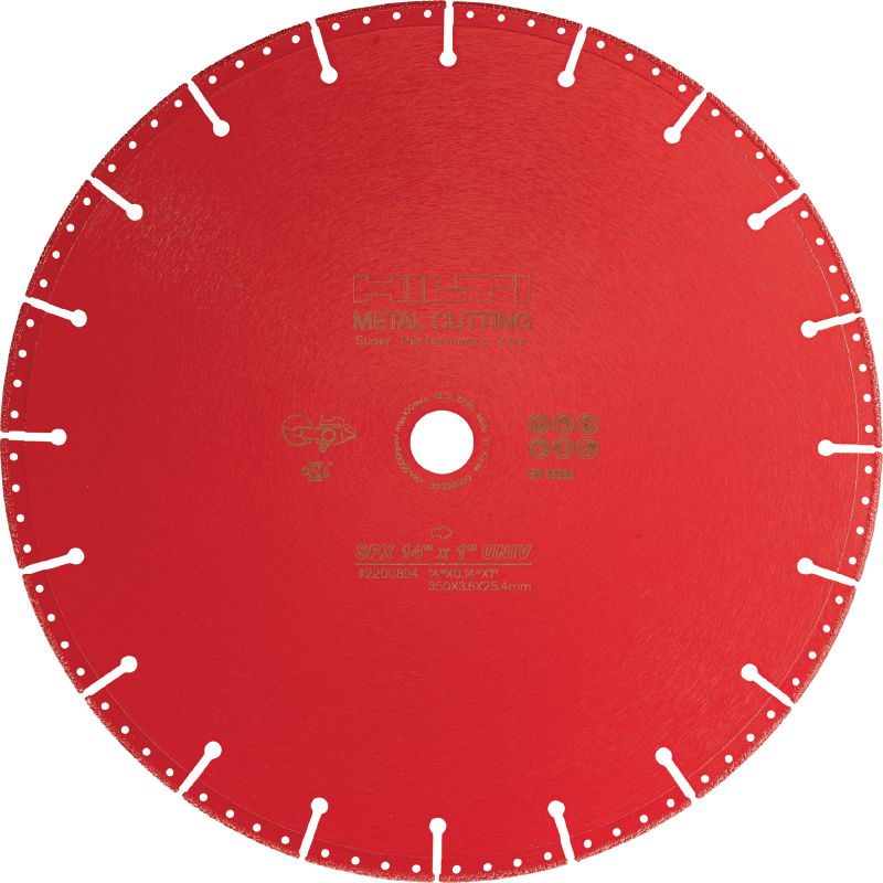 SPX Metal-cutting diamond blade Ultimate diamond blade for superior cutting performance in metal and other base materials