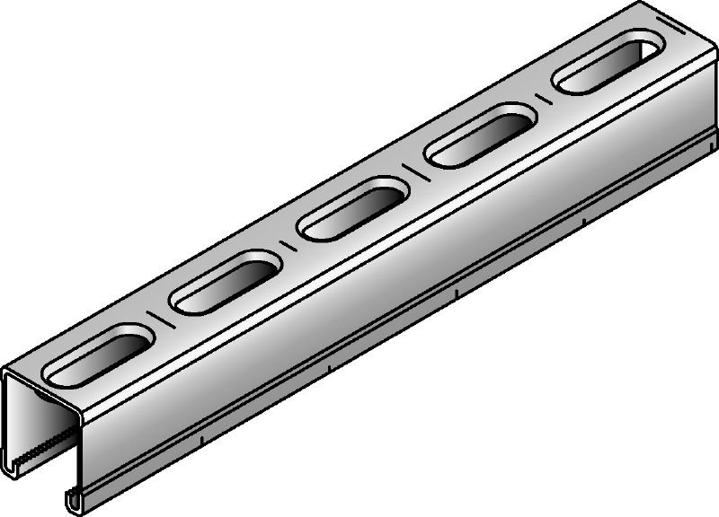 MM-C-36 C-Channel profile Galvanised C-Channel profile for light/medium-duty applications