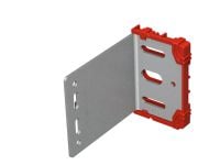 MFT-VSI M Brackets Medium stainless steel bracket with pre-mounted isolator for installing ventilated façades on buildings with high thermal efficiency and fire compliance requirements
