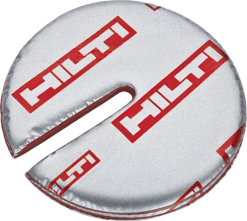 CFS-D 25 Firestop cable disc Self-adhesive discs of firestop putty for single cables, conduits and bundles in openings up to 25 mm