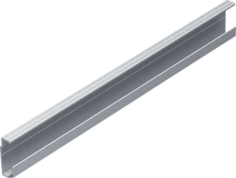 MFT-HP Hanger profiles 22.5 Hanger rail for the concealed attachment of façade panels using hangers